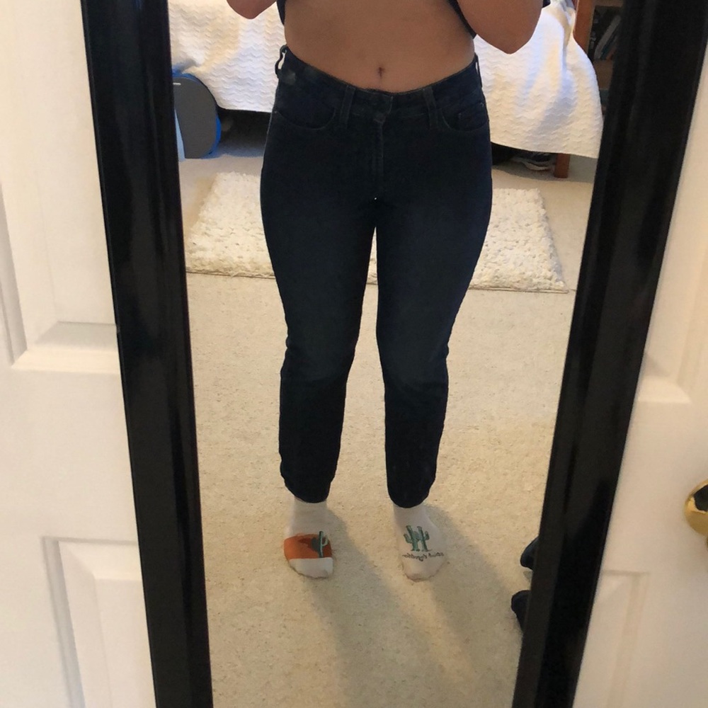 DARK BLUE JEANS|| also available in size 0